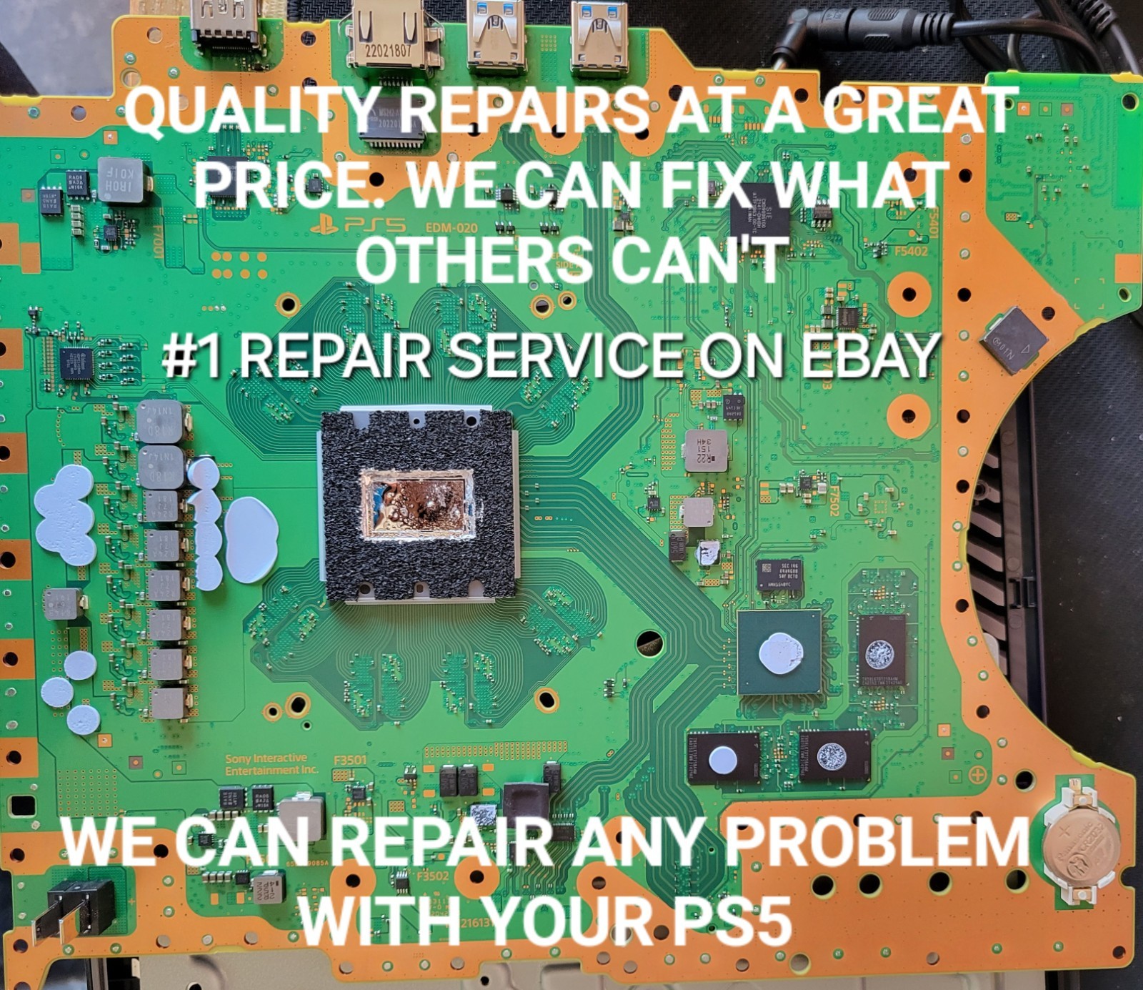 Sony PS5/Slim/Pro System No Power Diagnostic and Repair Service 1 Year Warranty