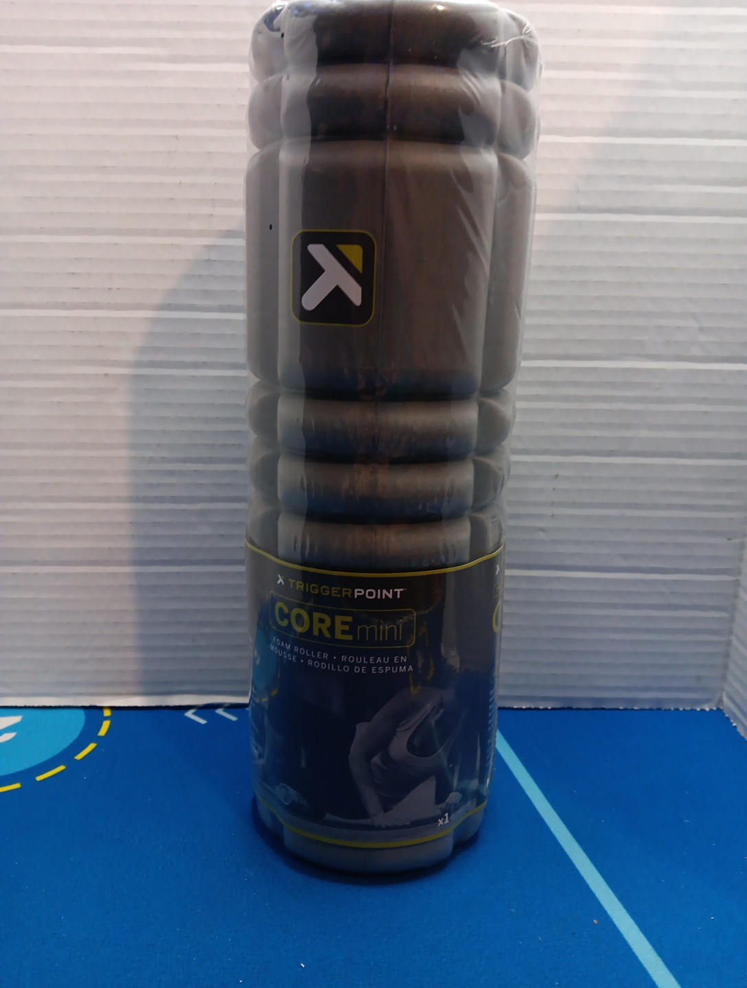 TriggerPoint 12" Solid Core Foam Roller - Gray