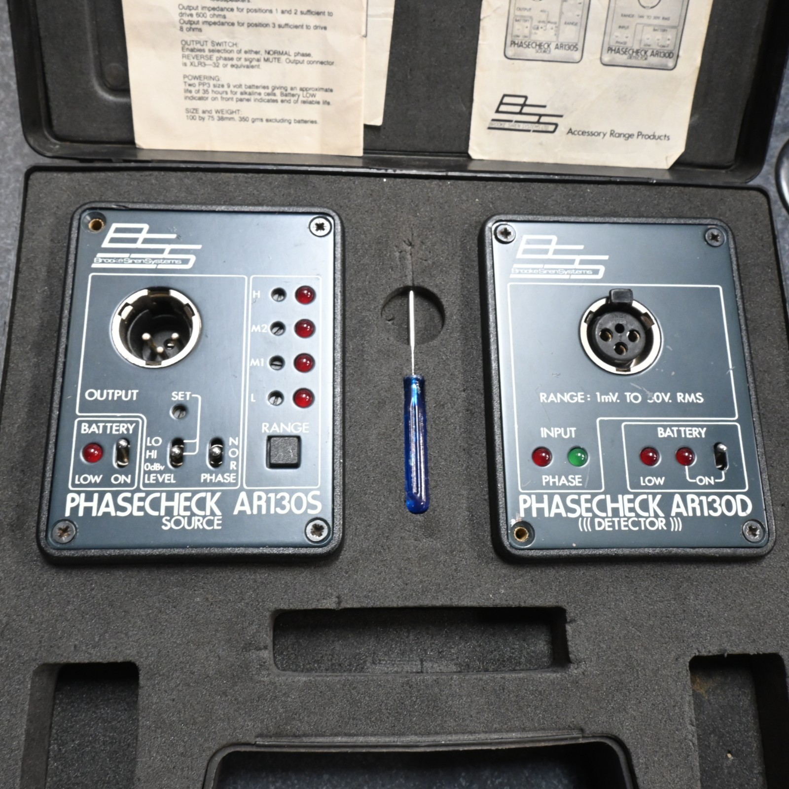 Brooke Siren Systems  Phasecheck System AR130  FREE SHIPPING