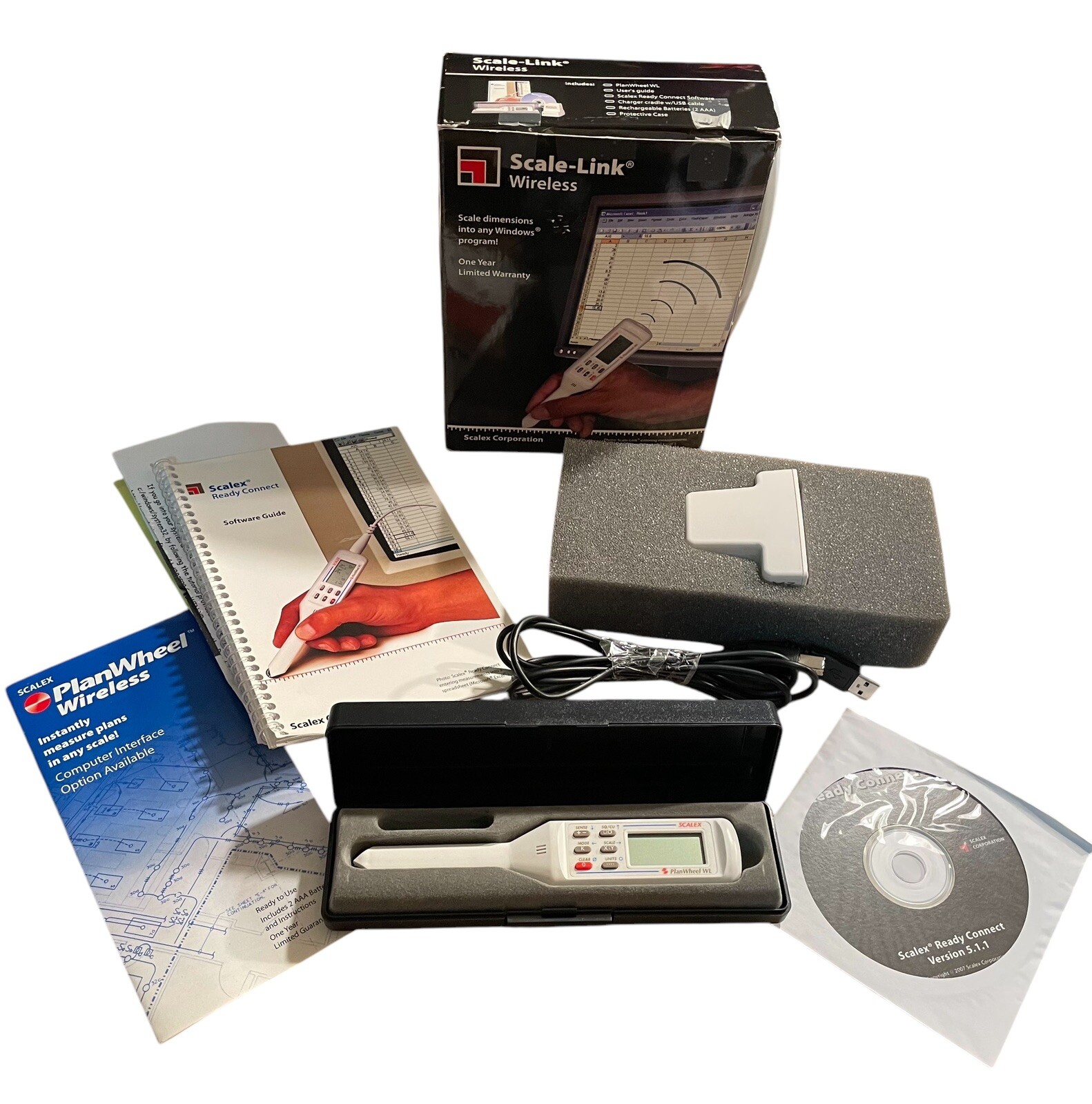 Vintage Scalex Wireless-Scale dimensions into any Windows® program