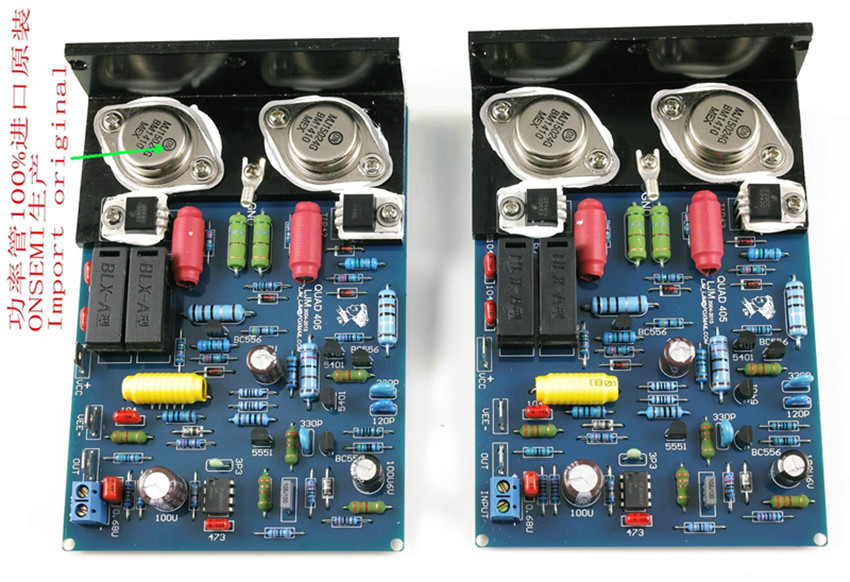 QUAD405  Amp 2.0 Channel Stereo Amplifier Assembled Board