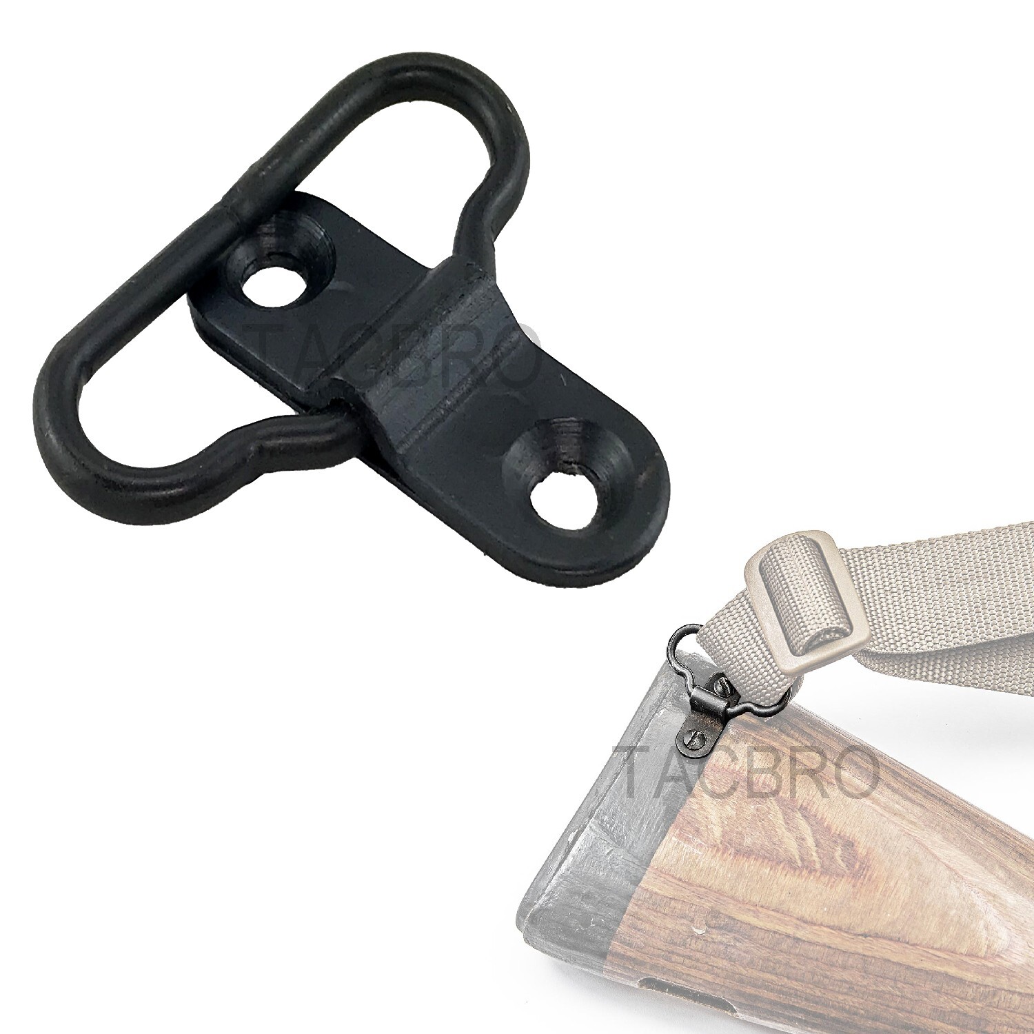 X-Store Steel Sling Swivel For SKS Wood Wooden Stock