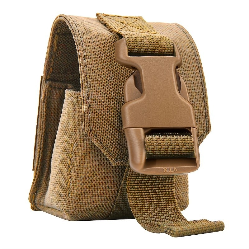 1000D Nylon MOLLE Grenade Pouch Expandable Waist Pack for Tactical Vest
