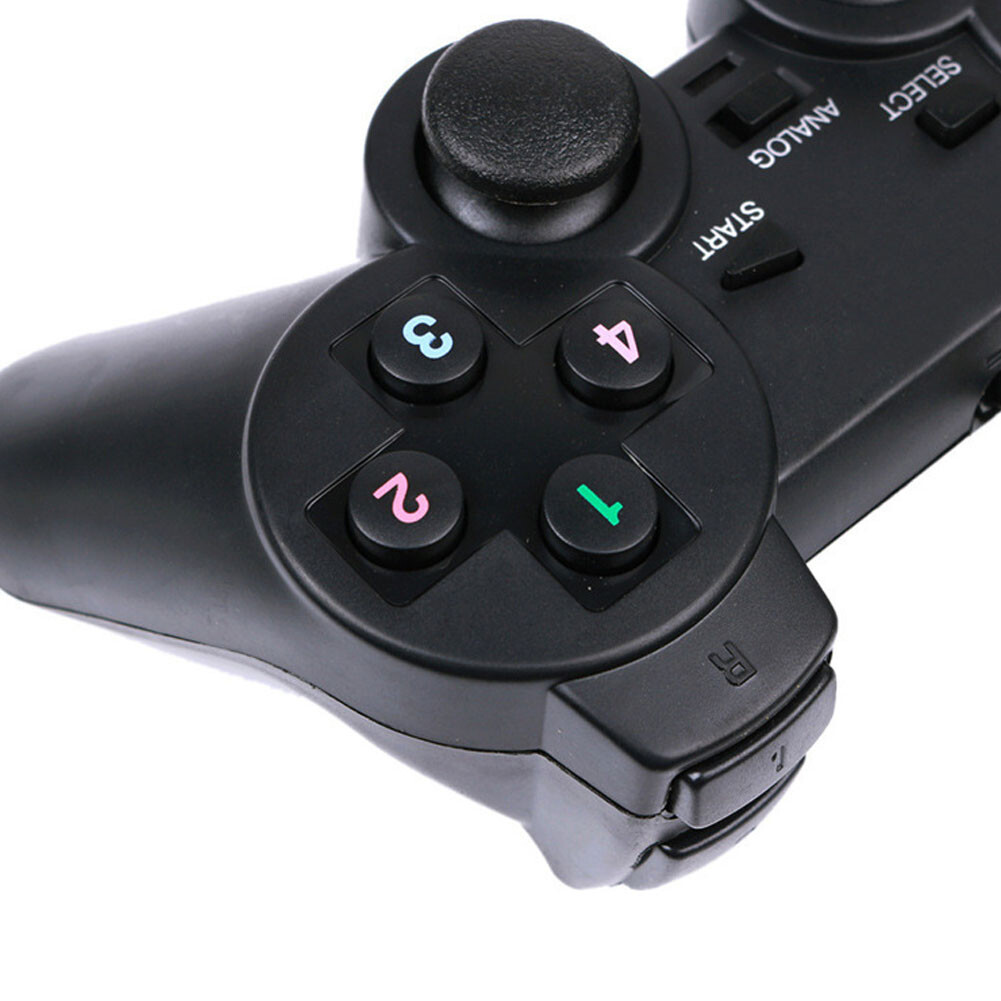 US 1-2 Pack USB 10 KEYS SHOCK2 CONTROLLER PC GAME PAD Fine