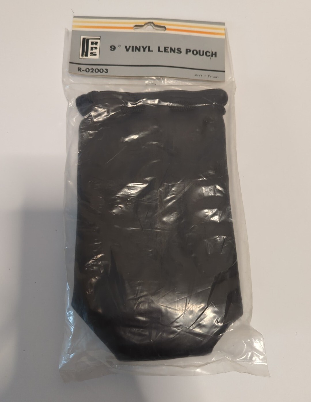 Rps vinyl Lens Pouch Protective Case 9" Vintage NOS