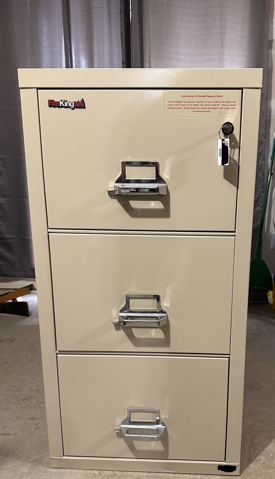 3 Drawer Fireking File Cabinet