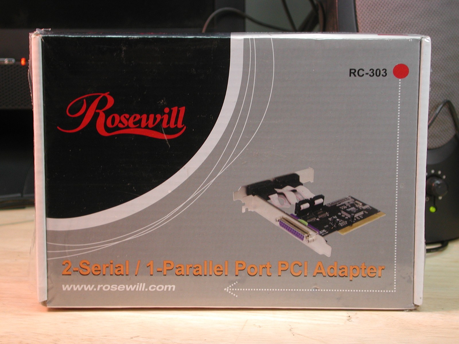 NEW Rosewill RC-303 - SERIAL & PARALLEL PORT PCI ADAPTER - dual 9 pin RS23
