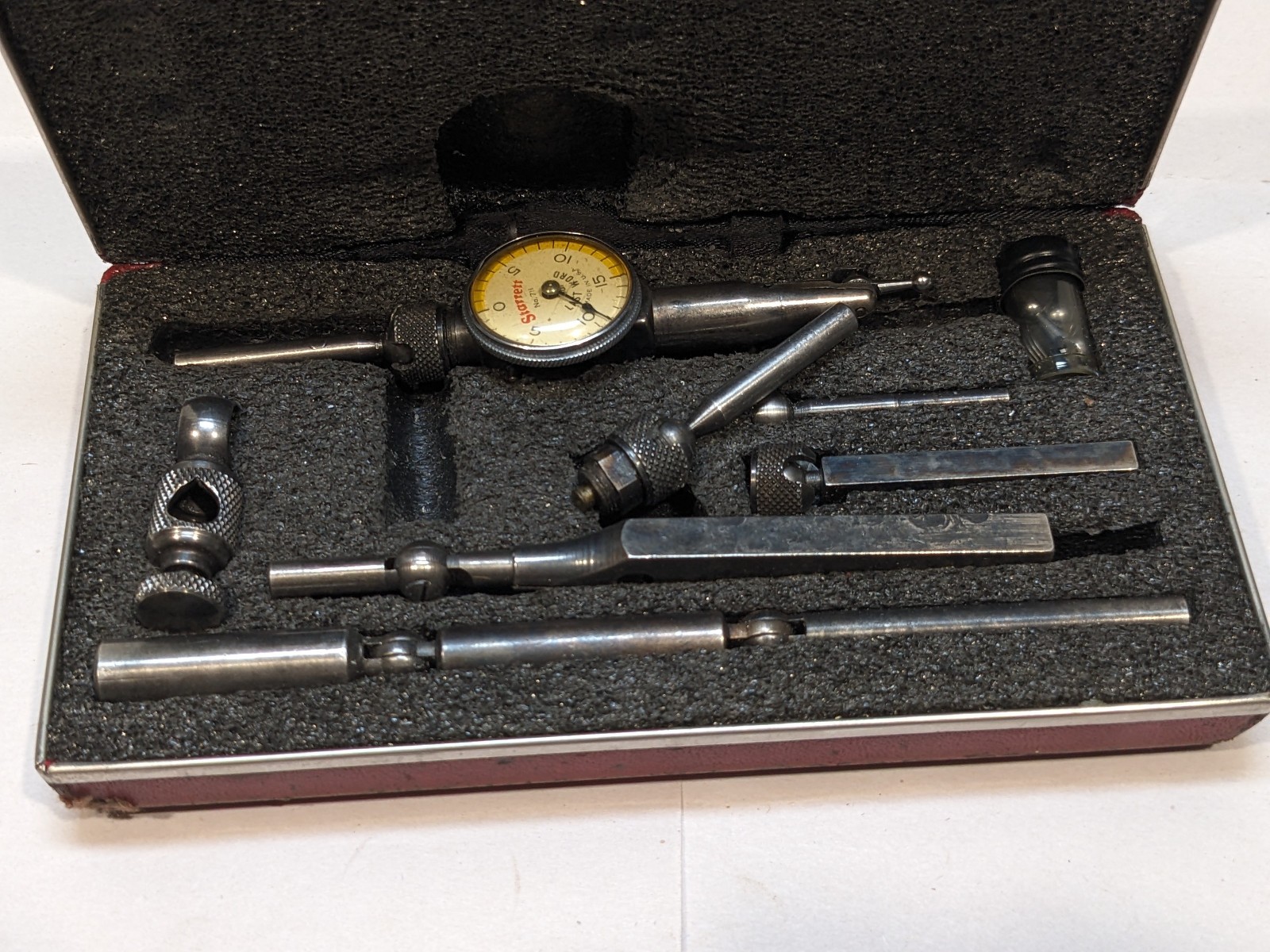 Starrett No. 711 Last Word Dial Indicator w/ Case
