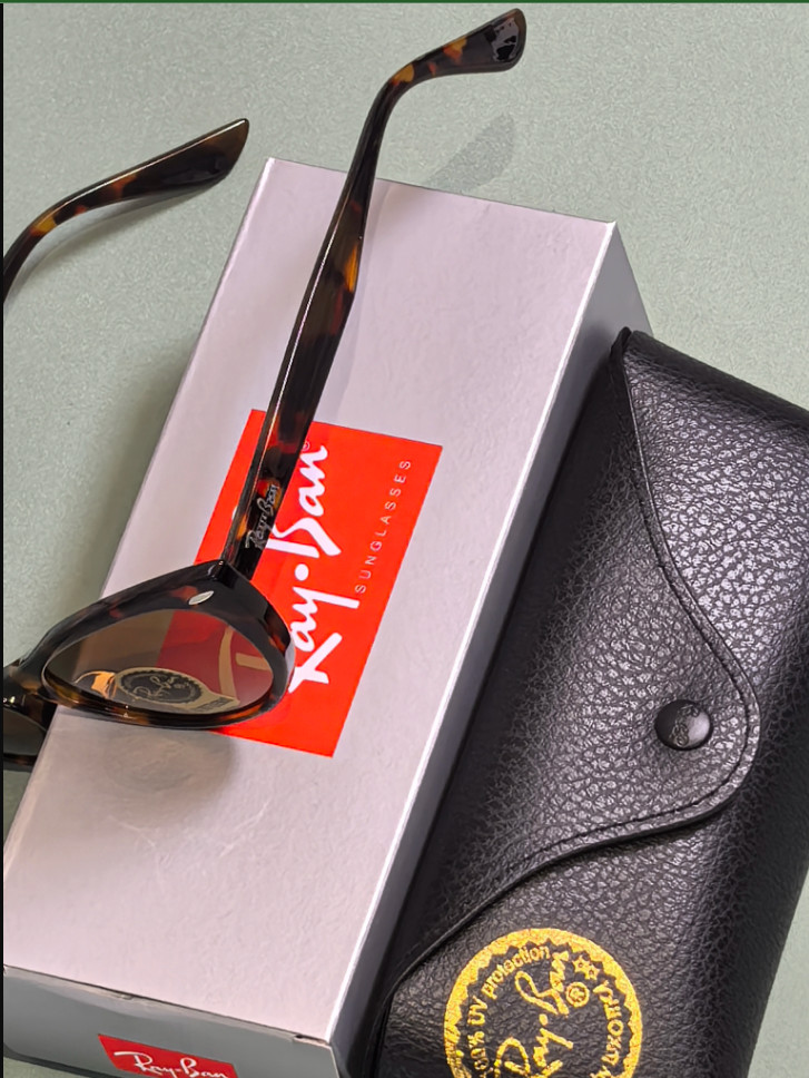 Ray-Ban Nina RB4314 Cat Eye Brown Sunglasses 610/71 55-17 148