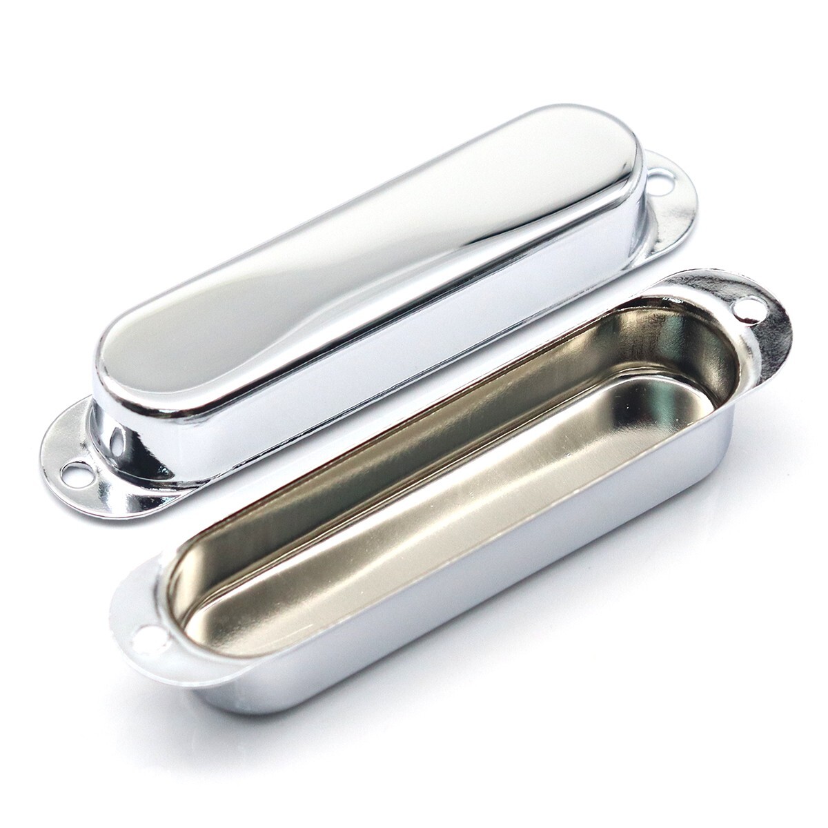 Electric Guitar Pickup Cover Knobs and Switch Tips Chrome Set for FD Start SQ