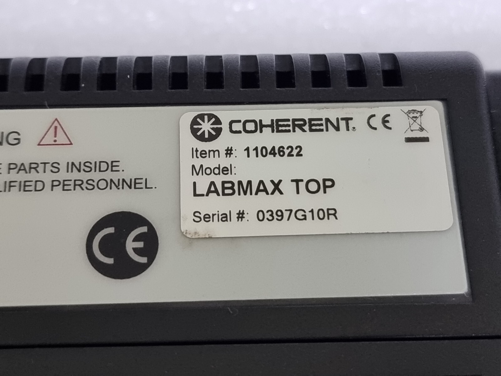 COHERENT Laser Power Meter LABMAX TOP 1104622 NO SENSOR