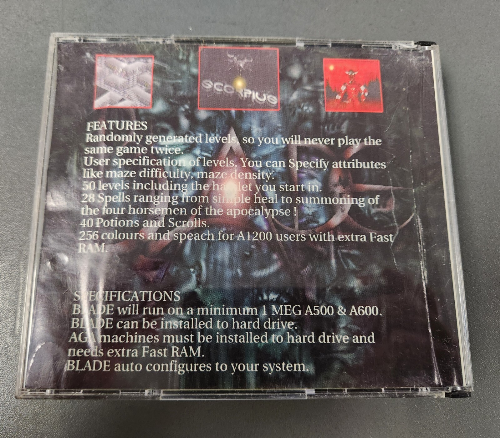 Vintage 1997 Commodore Amiga CD & 4 Floppy Disk Alive Medisoft Limited RARE