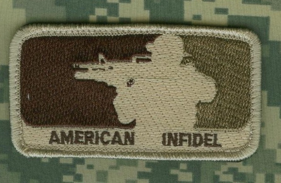ELITE PROFESSIONAL NINJA NETWORK burdock velkrö PATCH: INFIDEL SP OPS OPERATOR b