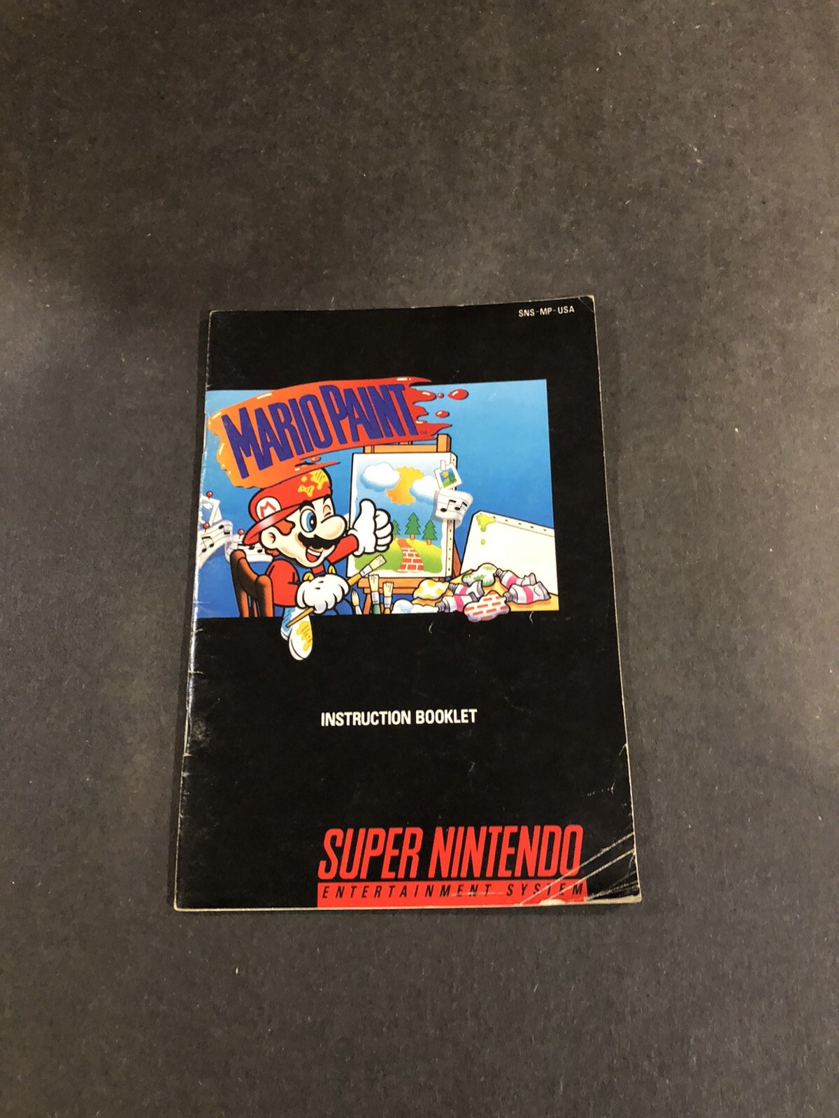Mario paint snes manual
