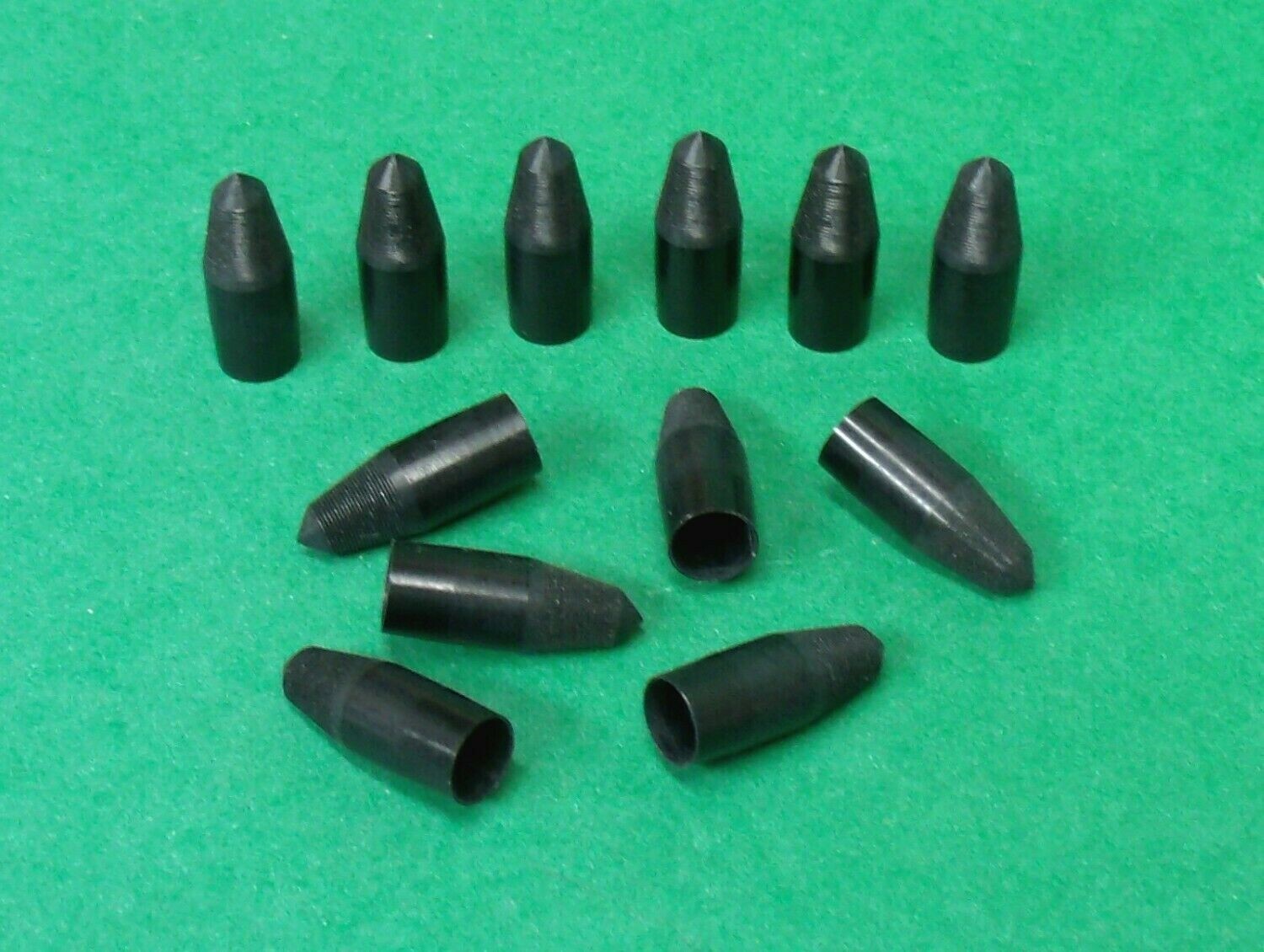 Original Beman Hunter Carbon Arrow Nock Adapters - 15/64 to 5/16" - New Pack