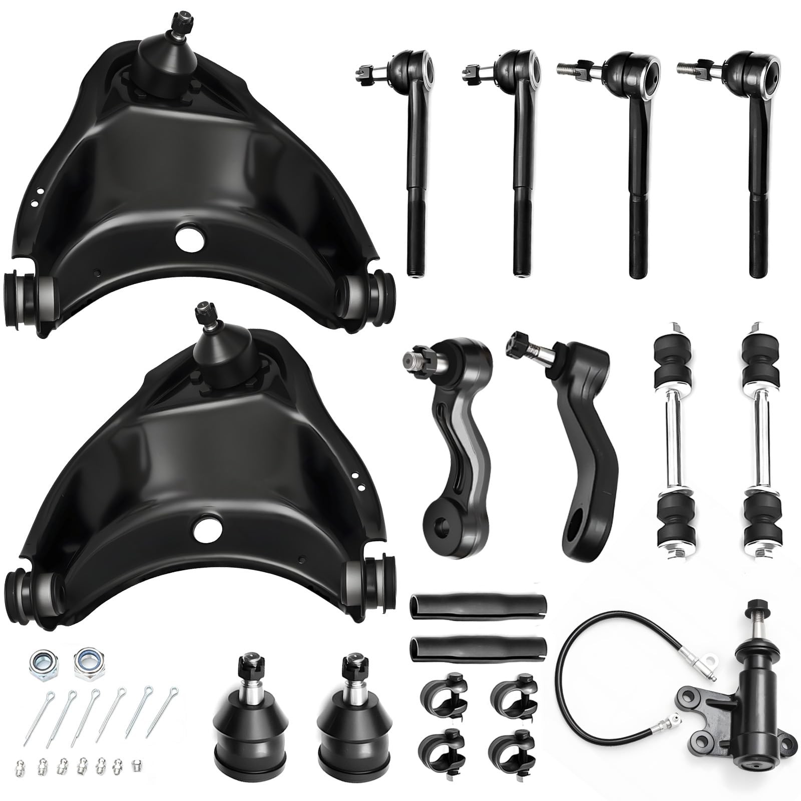 15Pcs Front Suspension Kit for C1500 C2500 Suburban Tahoe Yukon