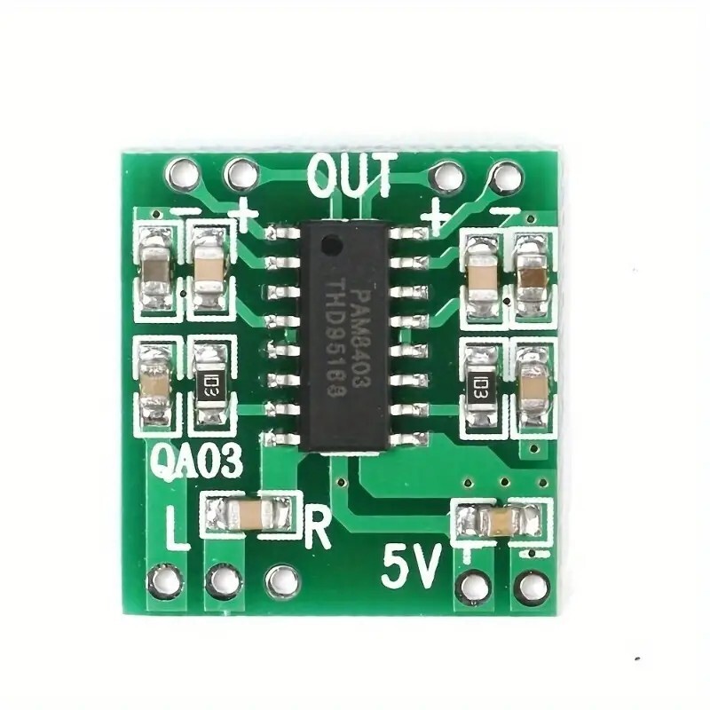 5pcs PAM8403 Mini 2 Channel Stereo 3W Class D Audio Power Amplifier Module Board