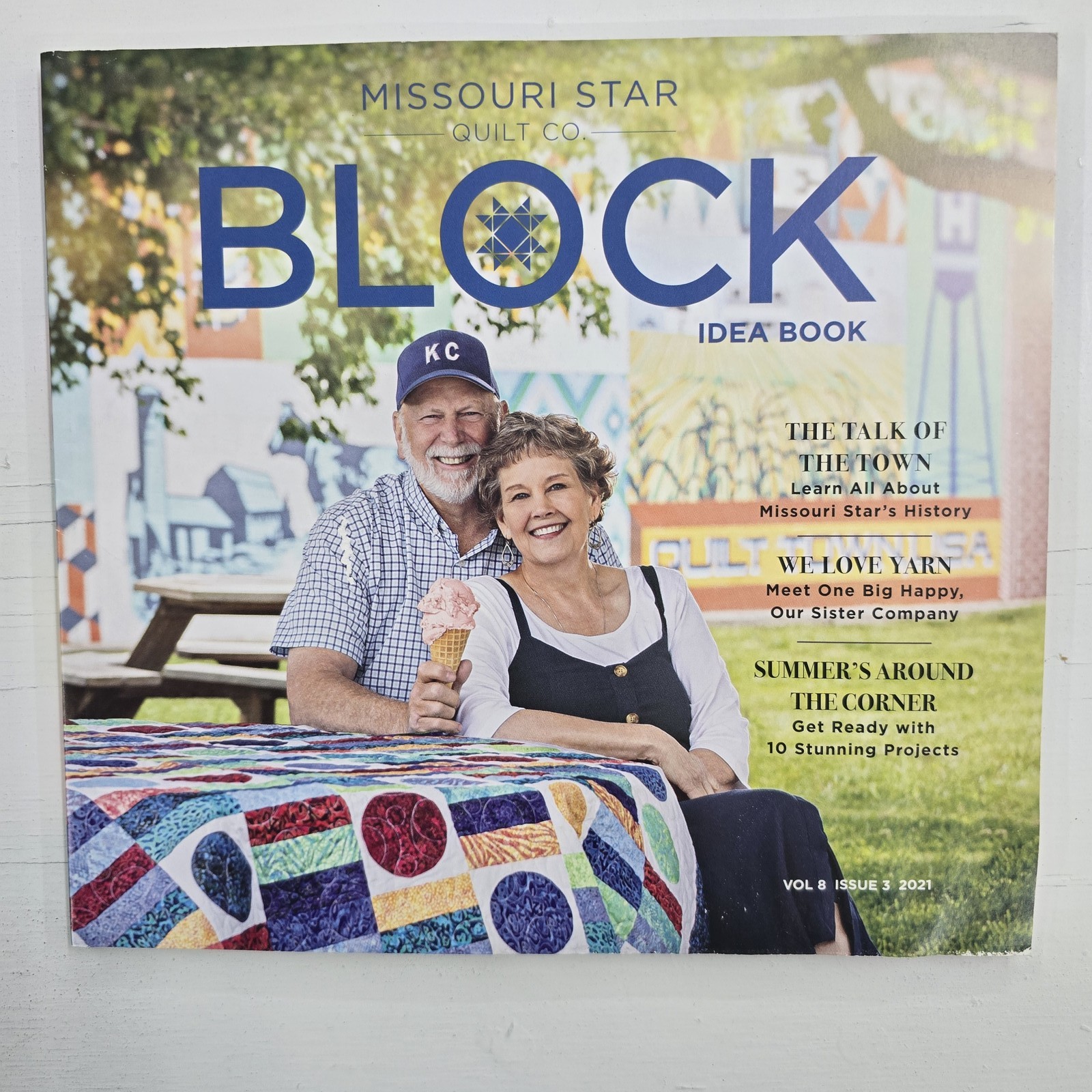 Missouri Star Quilt Co. BLOCK Magazine Idea Book Vol 8 Issue 5 2021 Quilting Pat