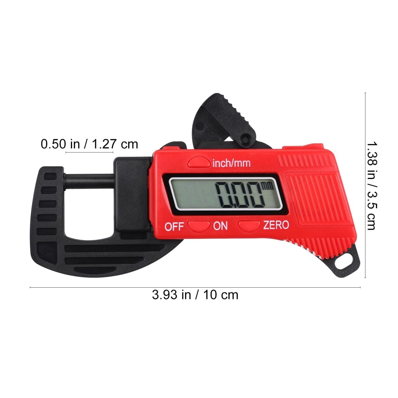 2pcs Thickness Gauge Caliper Micrometer Thickness Micrometer Measurement Tool...