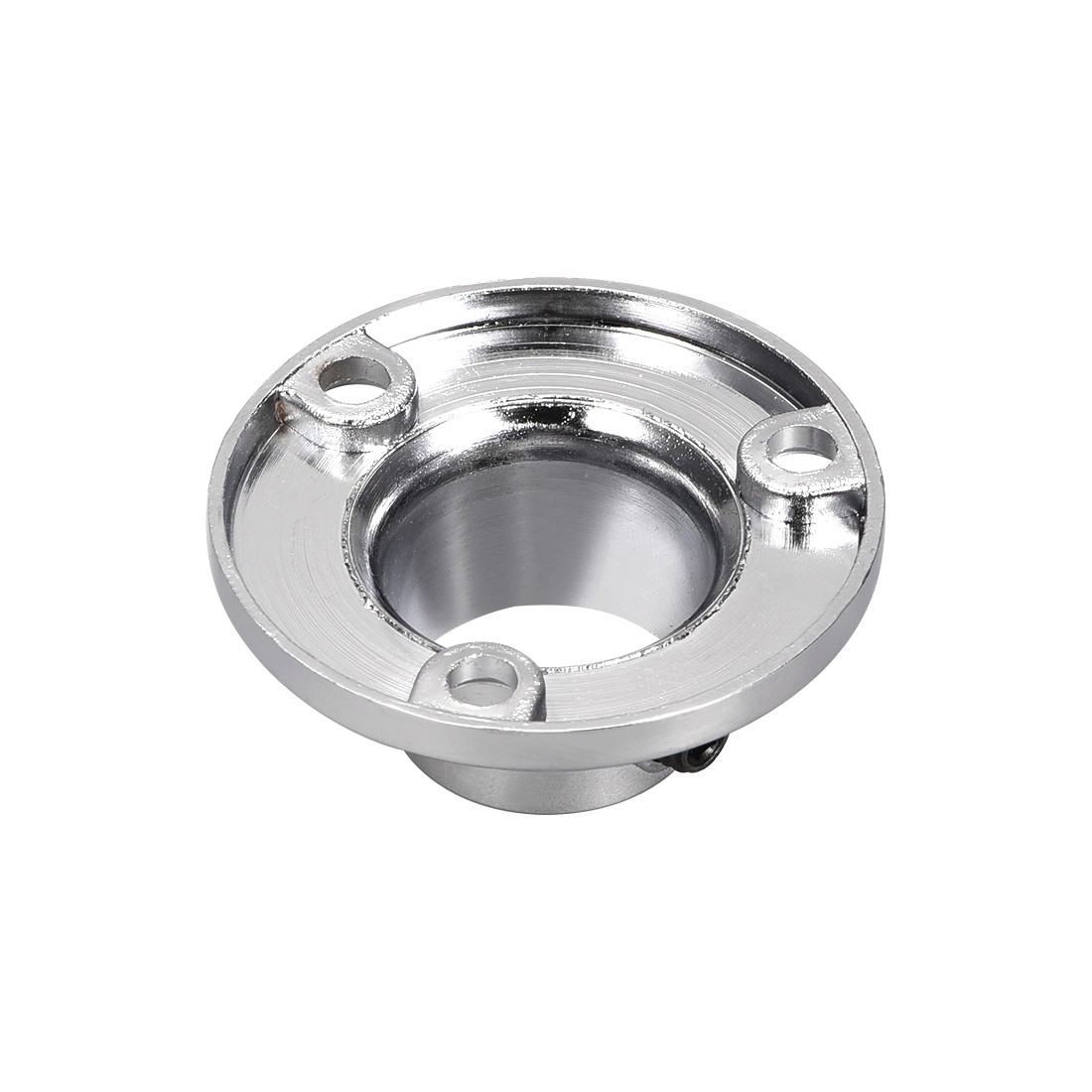 4Pcs 16mm Closet Rod Flange,Zinc Alloy Holder Socket Bracket Support