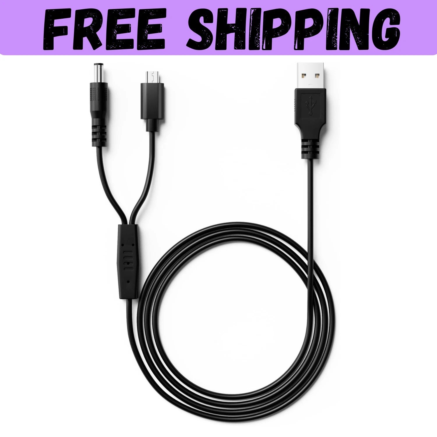 for Bousnic Dog Shock Collar Charger Replacement, Power Cable for RS2 and RS2B,