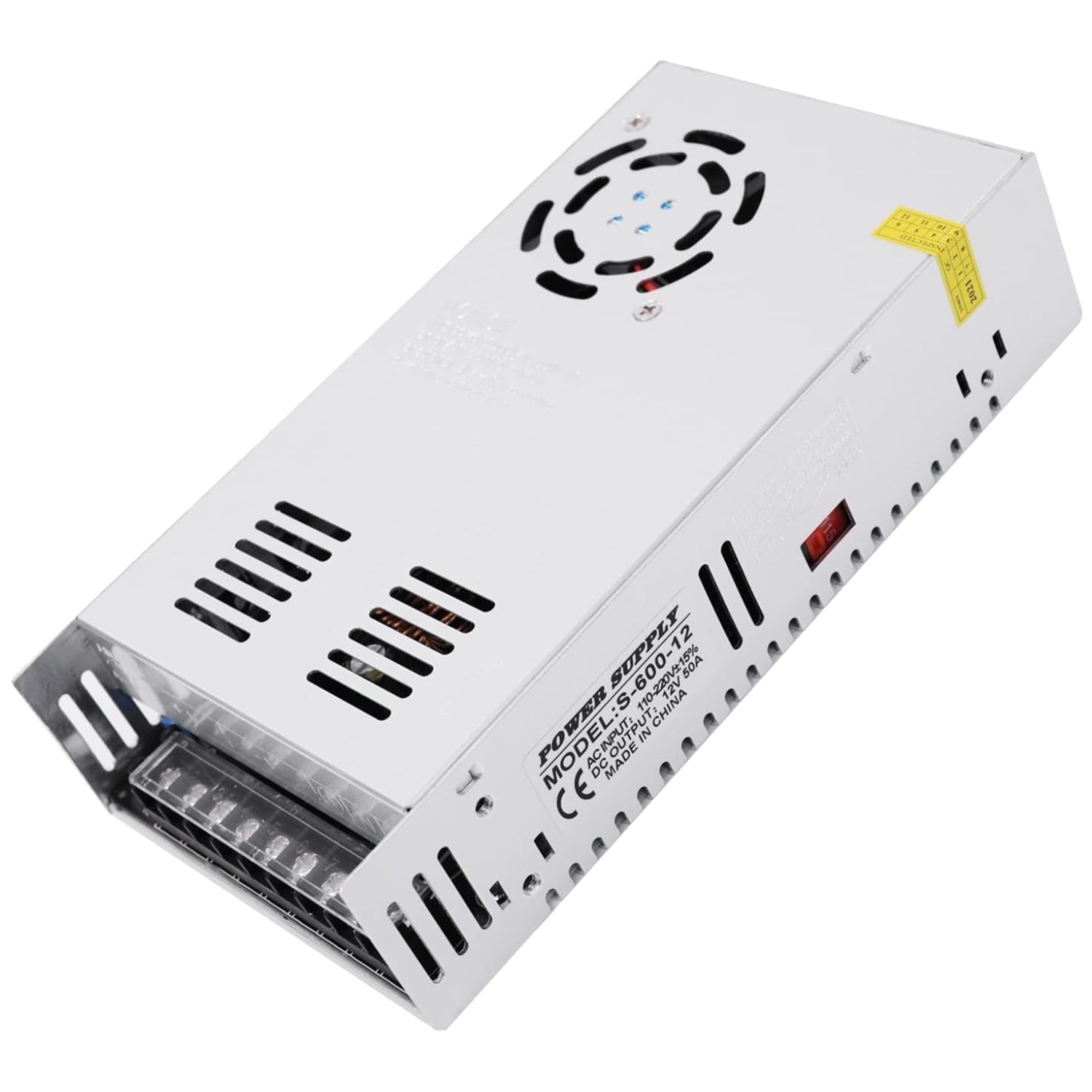 Professional 600W 12V CCTV Camera SMPS Transformer
