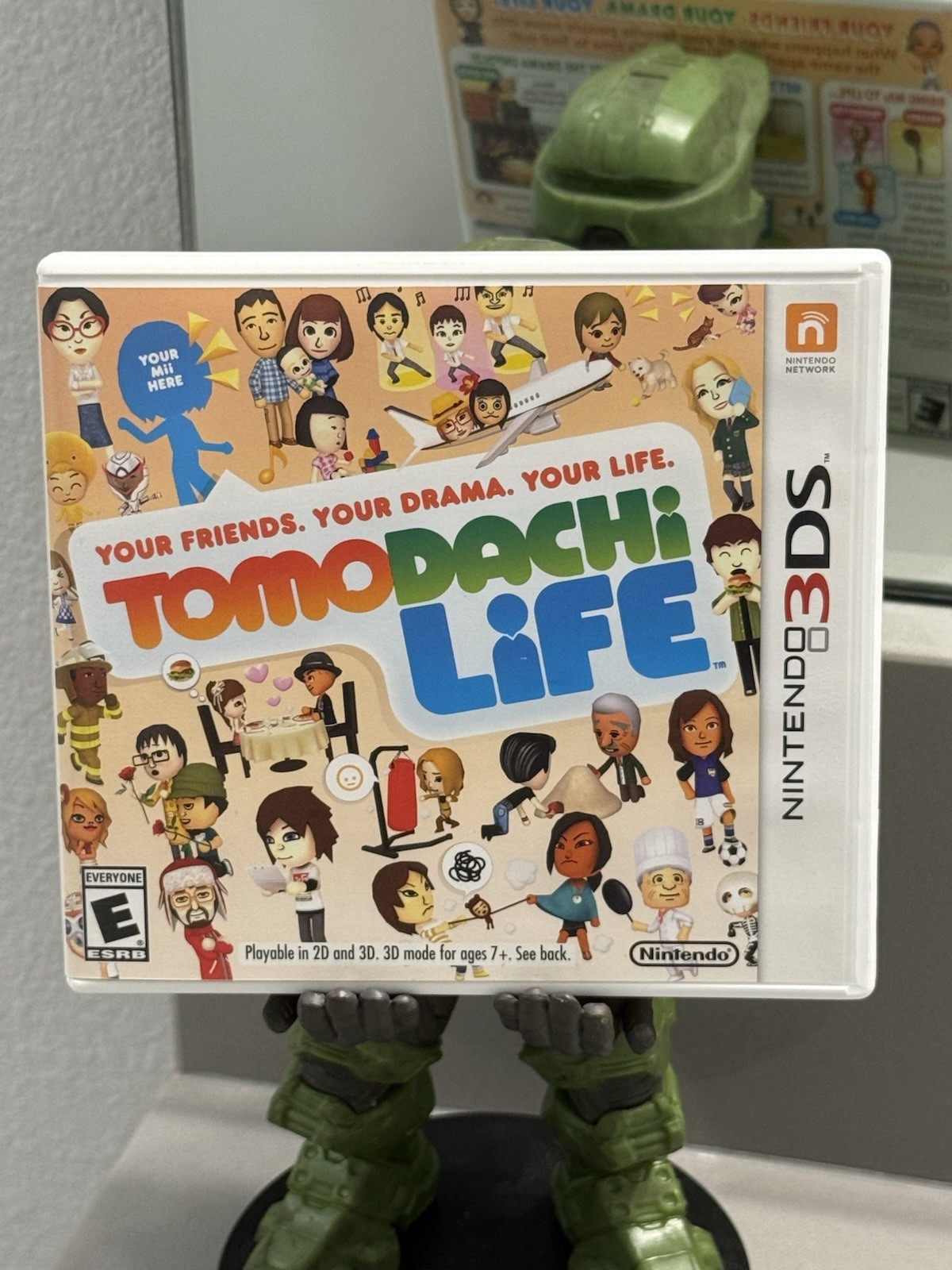 CASE & MANUAL ONLY Tomodachi Life (Nintendo 3DS, 2014) NO GAME
