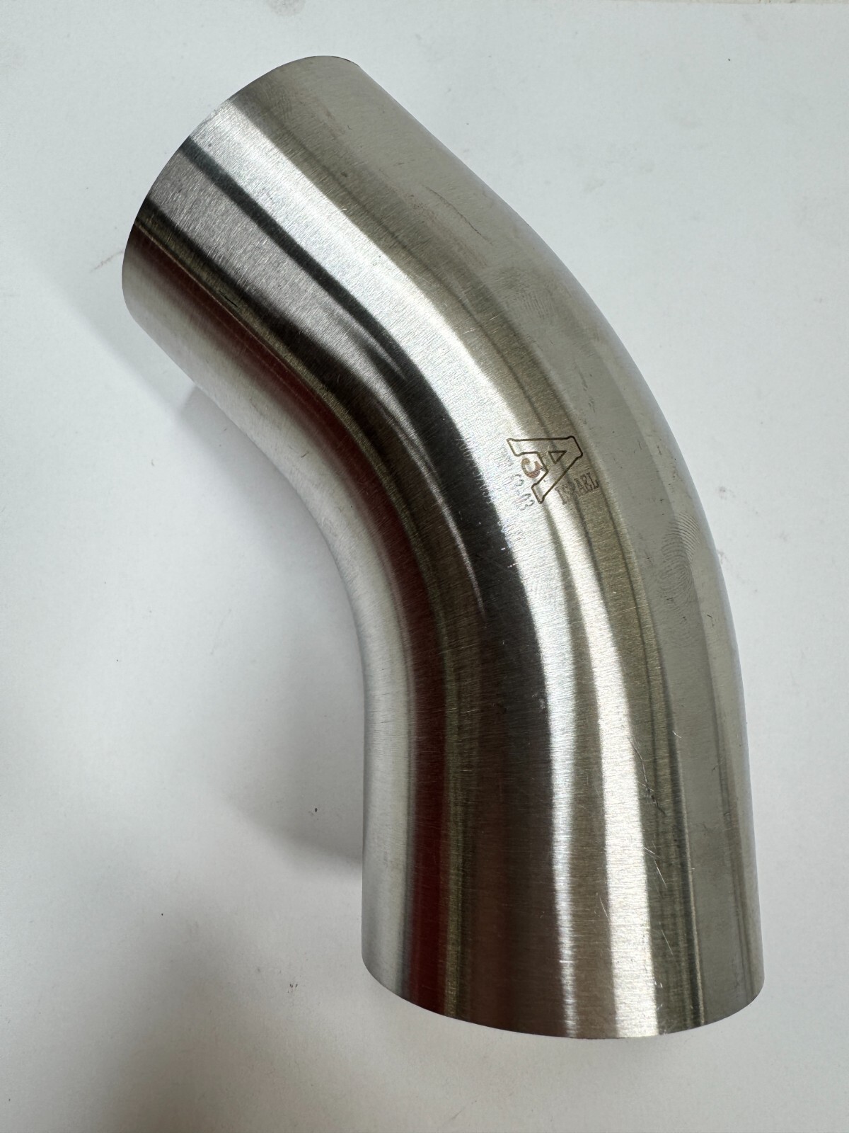 VNE E2KS2.0 2" Polished 45-Deg Elbow 304 Stainless Sanitary Fitting