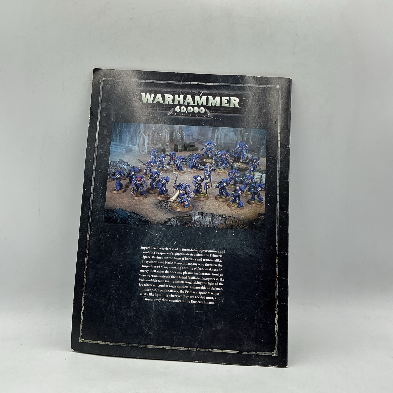 Games Workshop Warhammer 40k Codex Primaris Space Marines 8th Edition Booklet