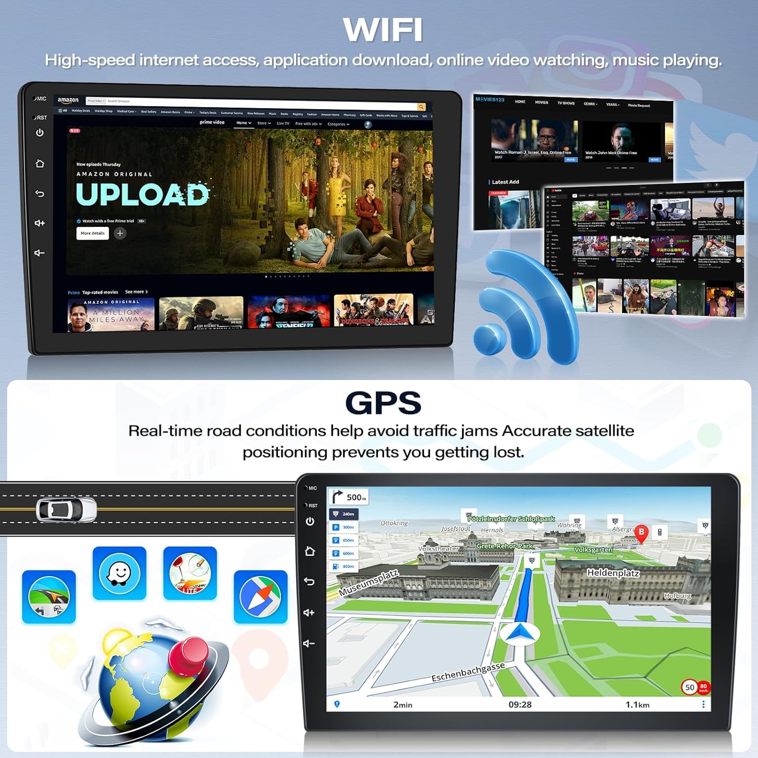 2+64G ANDROID 15 CARPLAY FOR 2014-2019 HYUNDAI GRAND I10 CAR GPS STEREO RADIO