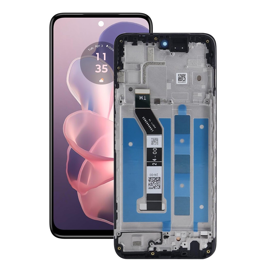 6.7" LCD Touch Screen Digitizer Frame For Motorola Moto G Power 5G 2024 XT2415-1