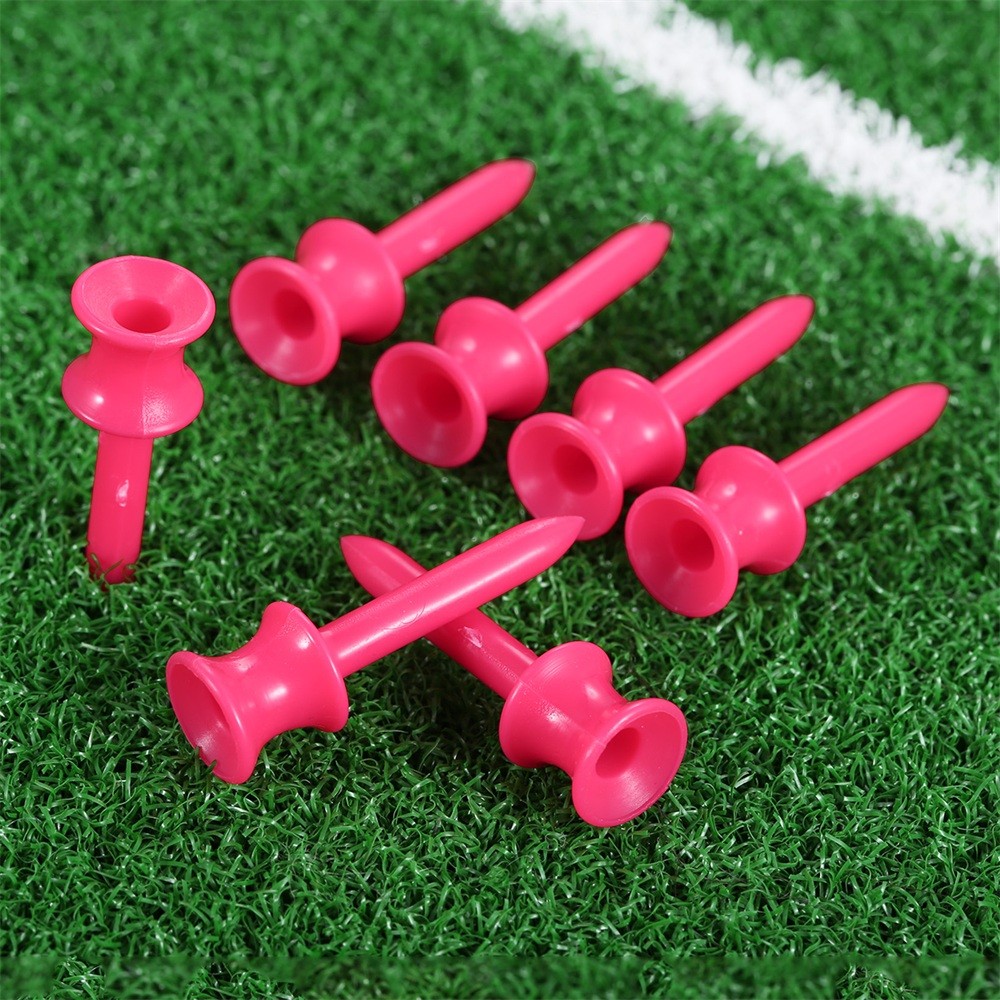 Pack of 100Pcs Plastic Assorted Step Down Golf Castle Tees Height Control 41mm