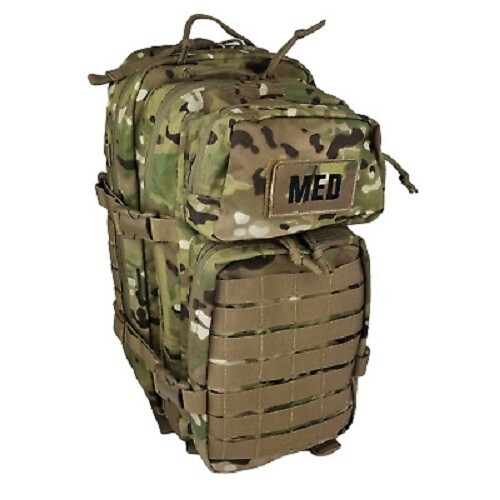 Tactical Trauma First Aid Back Pack Kit "230 Items" w/ Tourniquet Options