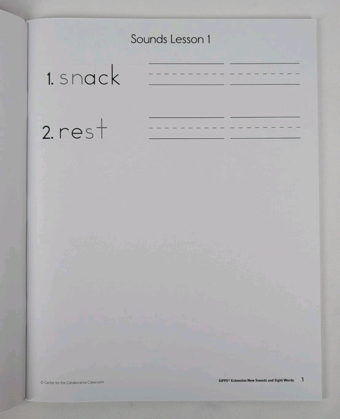 SIPPS Trace And Write: Extension Level Fourth Edition