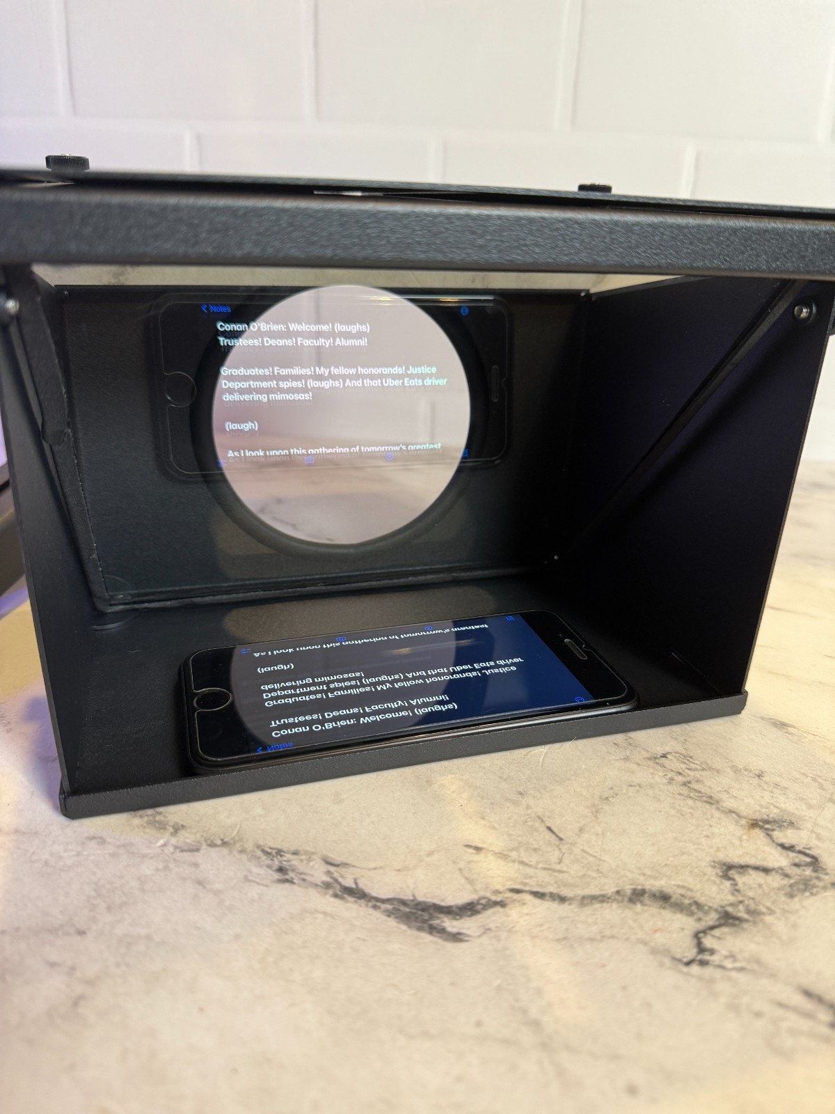 PRomptBox PRBOX4UCPRO Compact Folding Professional Teleprompter w/bag