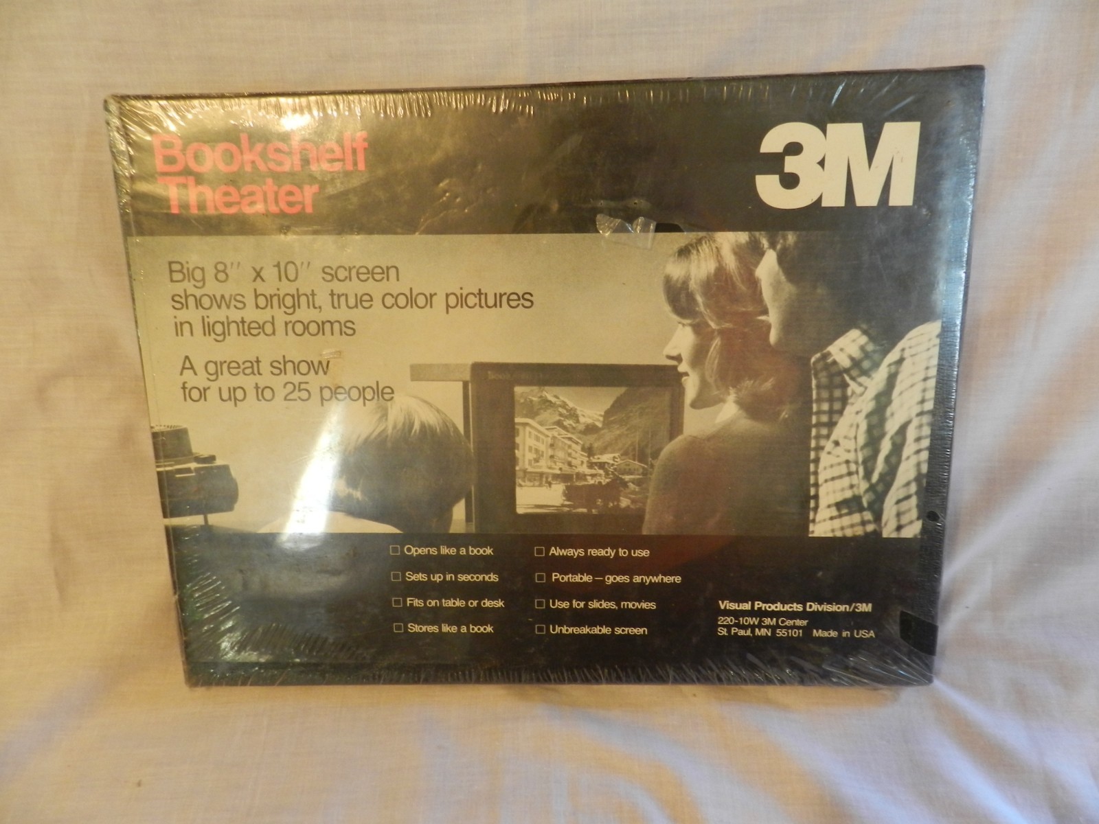 3M bookshelf theatre NOS never opened