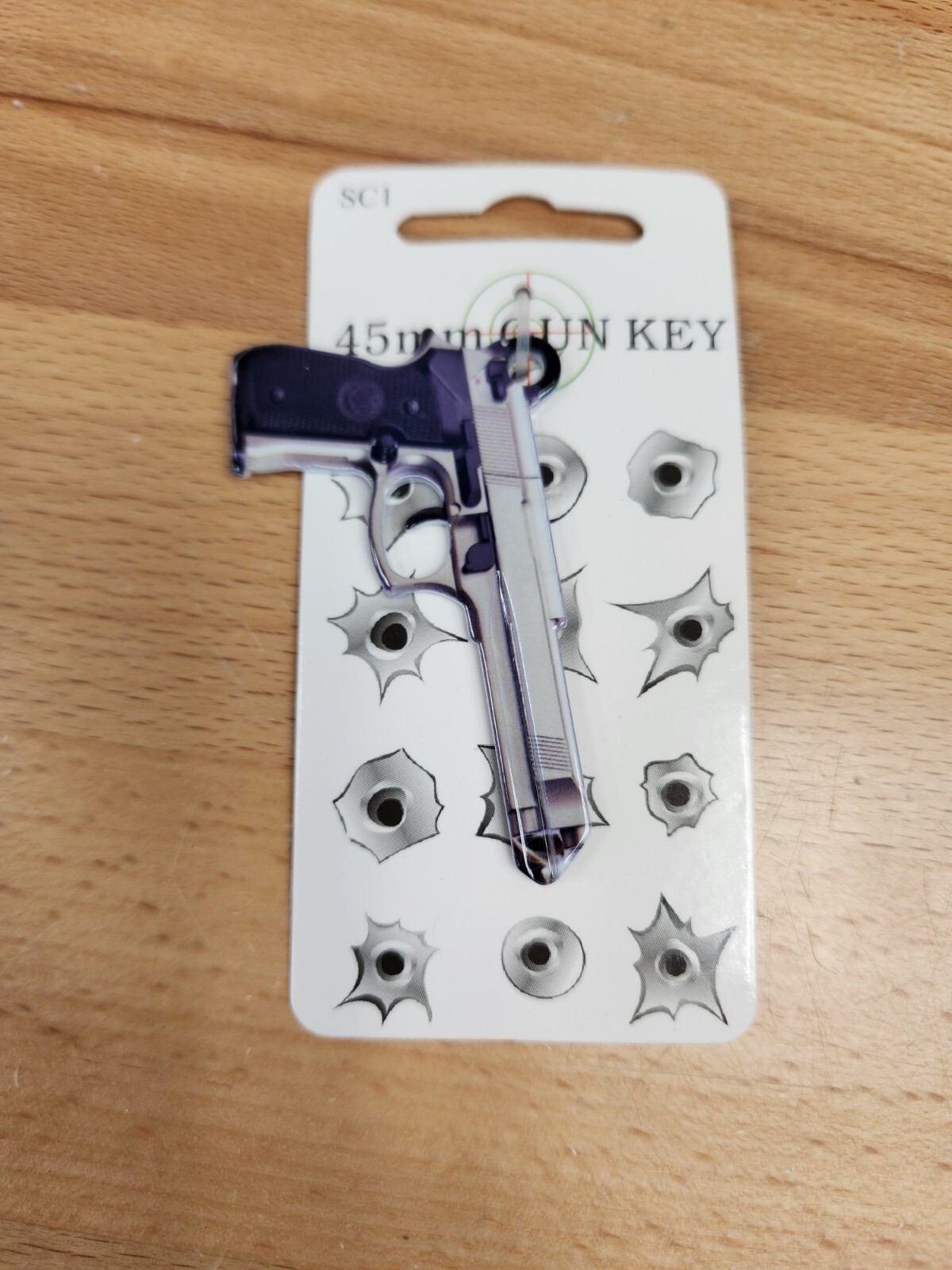 45MM GUN SHAPED SCHLAGE SC1 KEYBLANK - READ DETAILS BELOW
