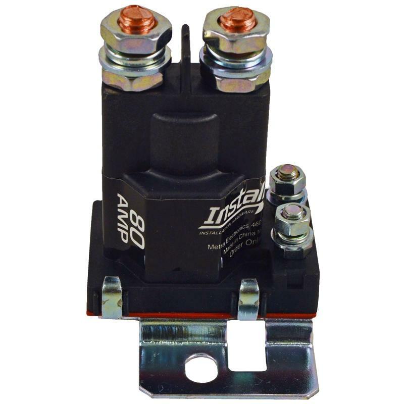 The Install Bay by Metra IB80 80 Amp Relay Battery Isolator for Car Audio (each)