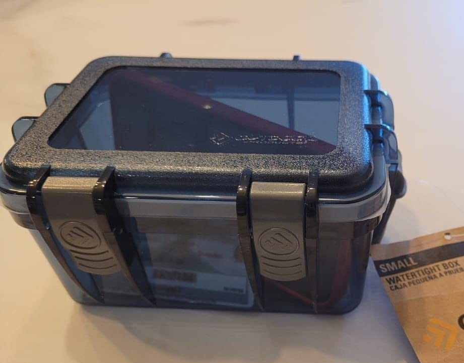 Watertight Box Polycarbonate Dry Case For Boating Kayaking Fishing Camping 840ml