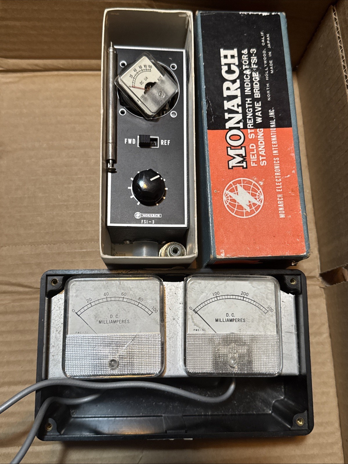 Lot of Monarch Stuff DC Amperes PMC-9l PMC-7l plus fSI-3 P-1000 ALCO
