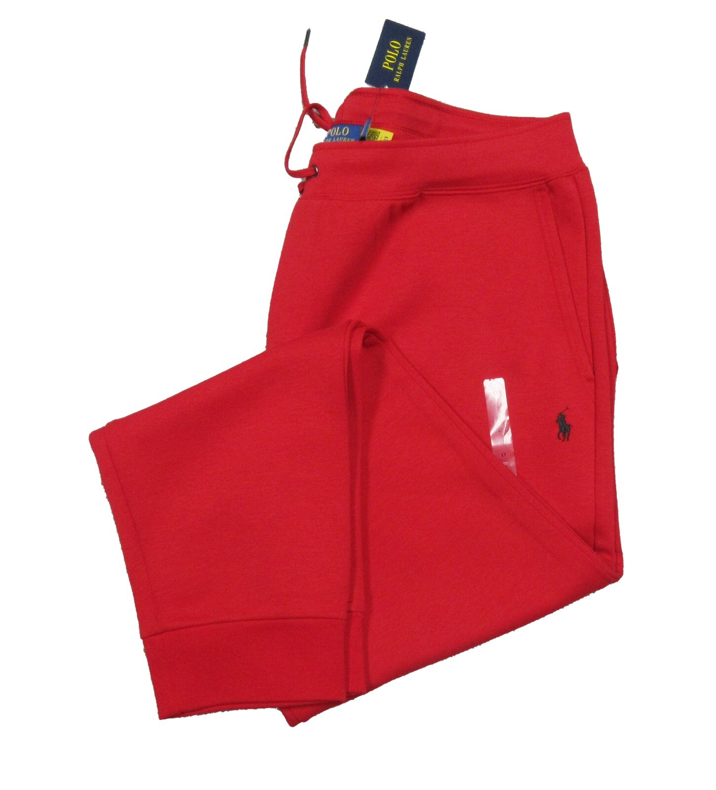 Polo Ralph Lauren Men's Red Double Knit Jogger Pants