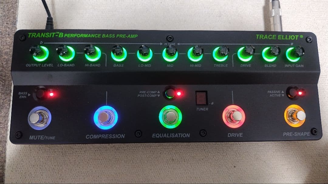 TRACE ELLIOT TRANSIT B Bass Preamp