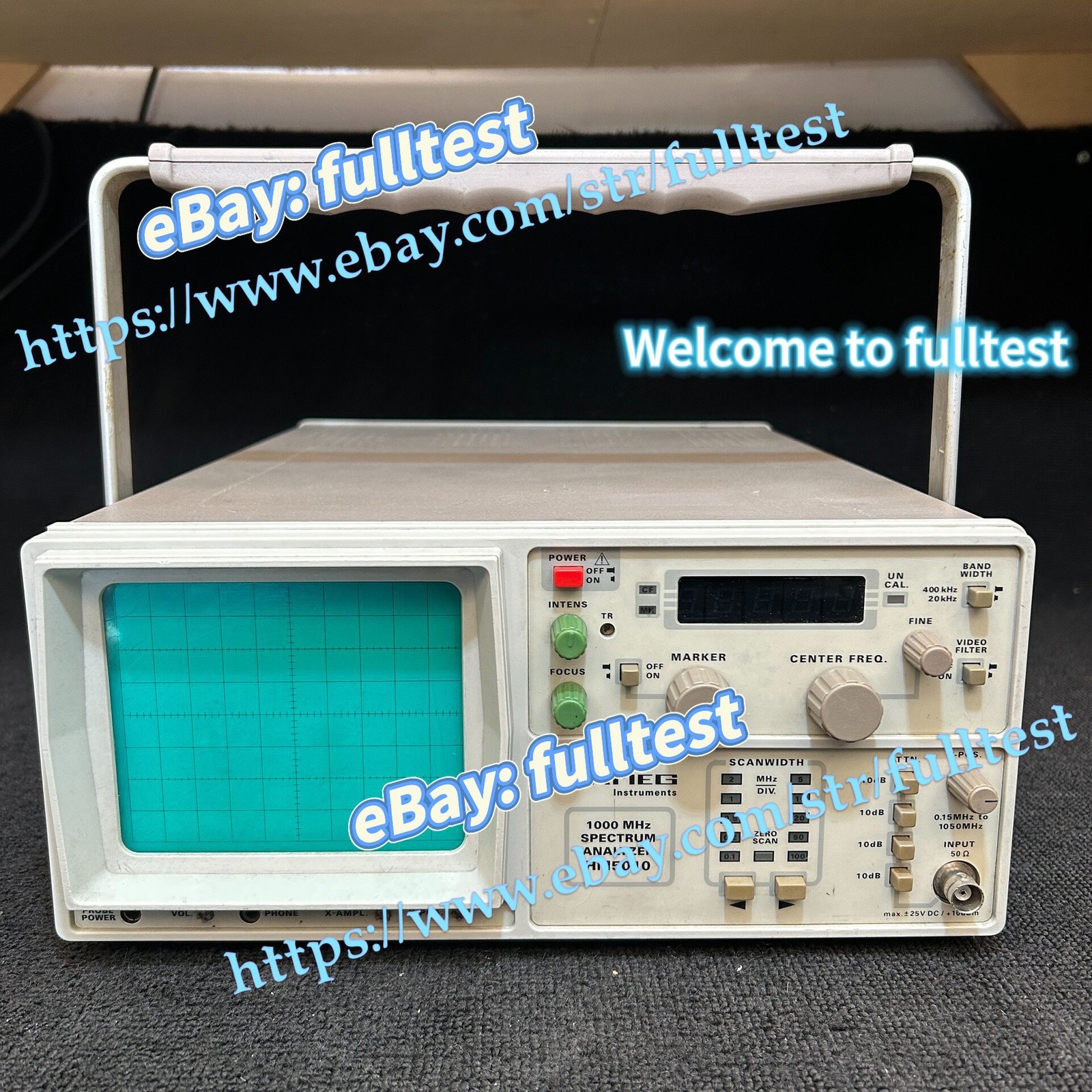 1PCS Huimei HM5010 spectrometer, 1000MHz -fulltest