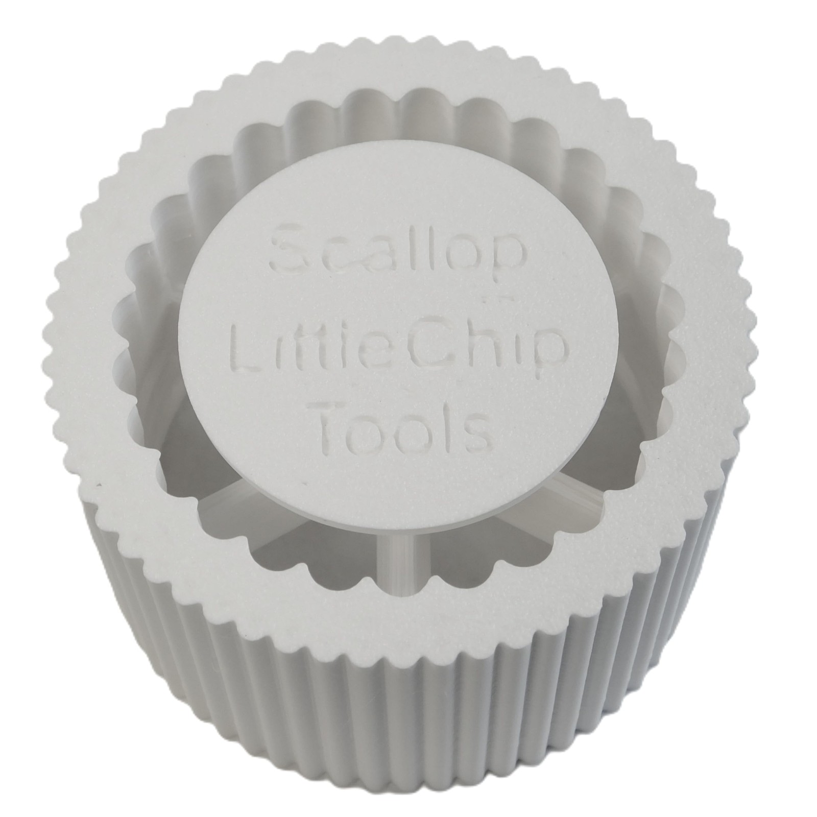 Scalloped Full-Bore Die for Handheld Extruder