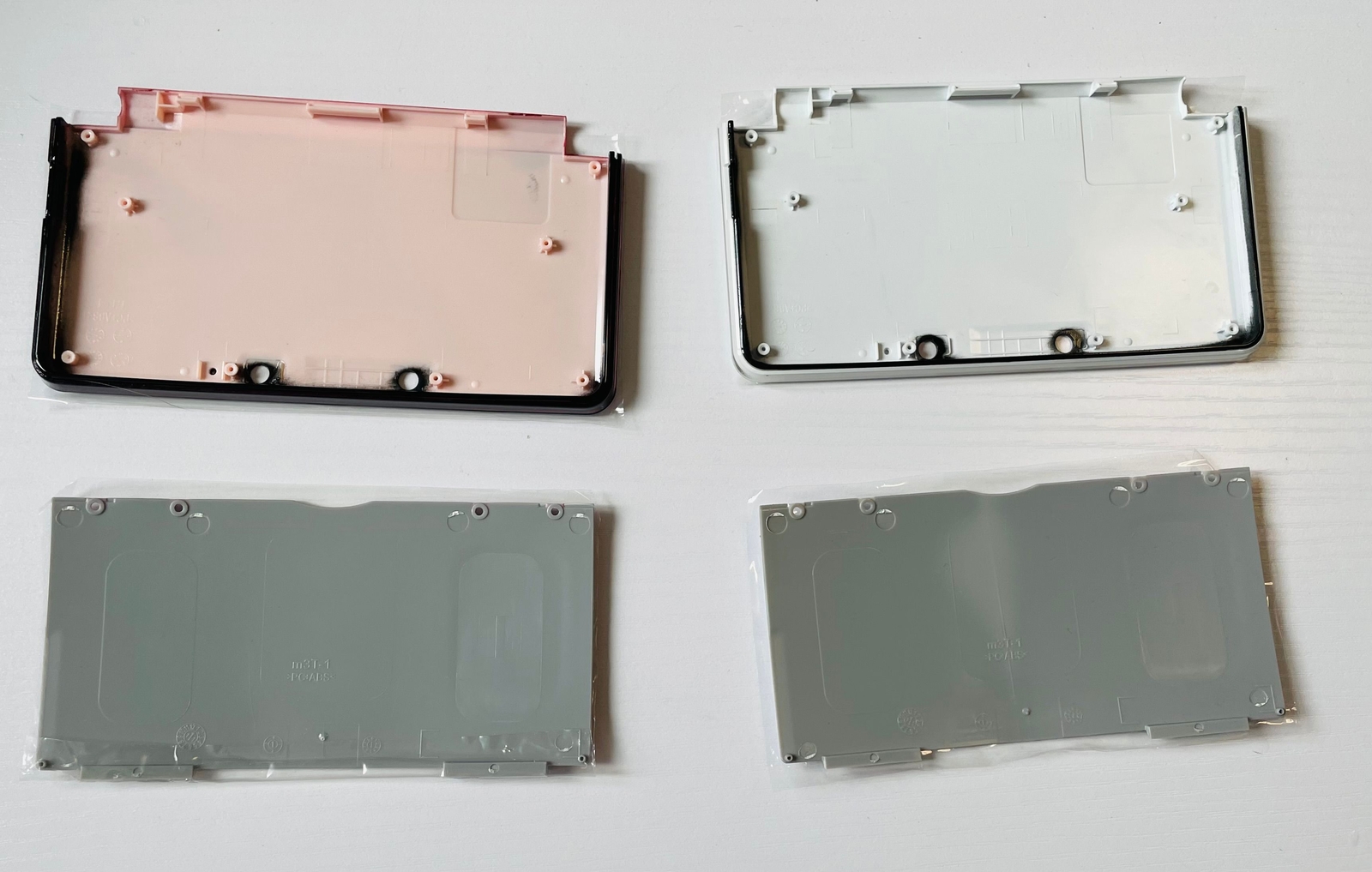 Replacement for Nintendo 3DS Shell Cover Top and Bottom Housing Case Red White