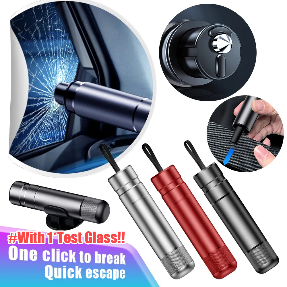 Car Safety Hammer Window Glass Breaker Seat Belt Emergency Escape Cutter Tool