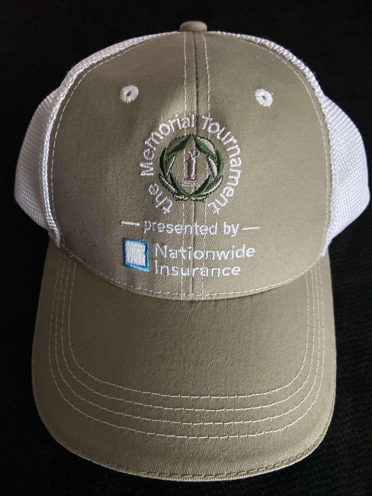 PGA Tour The Memorial Golf Tournament Adjustable Head Adult Beige