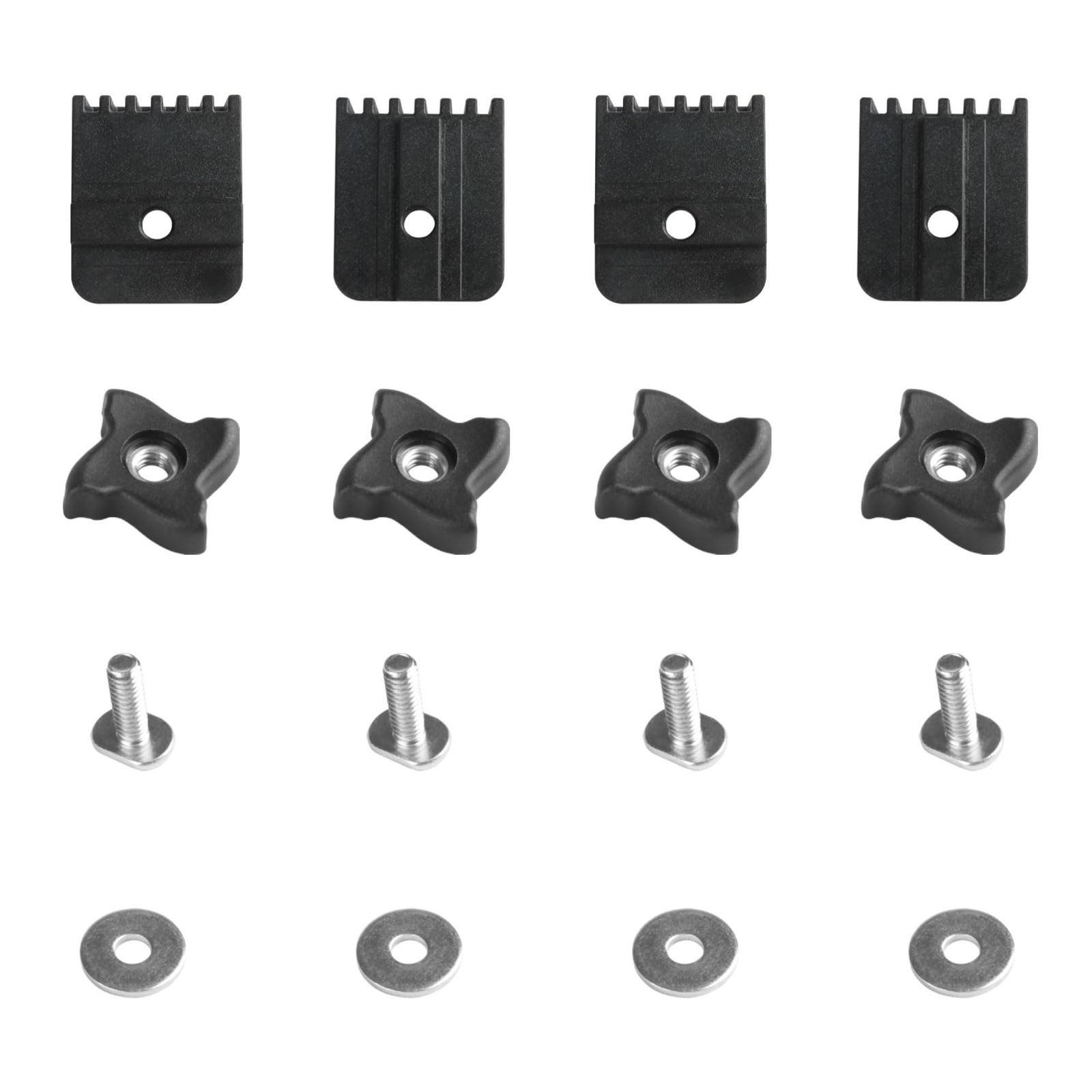 4 PCS OSKOOL TTrack Stop Block Set For 3/4 Inch DoubleCut Universal Track