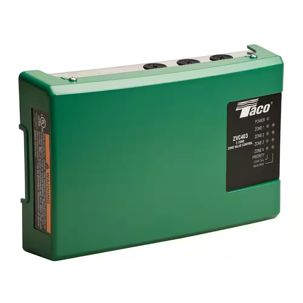 Taco ZVC403-5, 3 Zone Valve Control Module with Priority Zoning