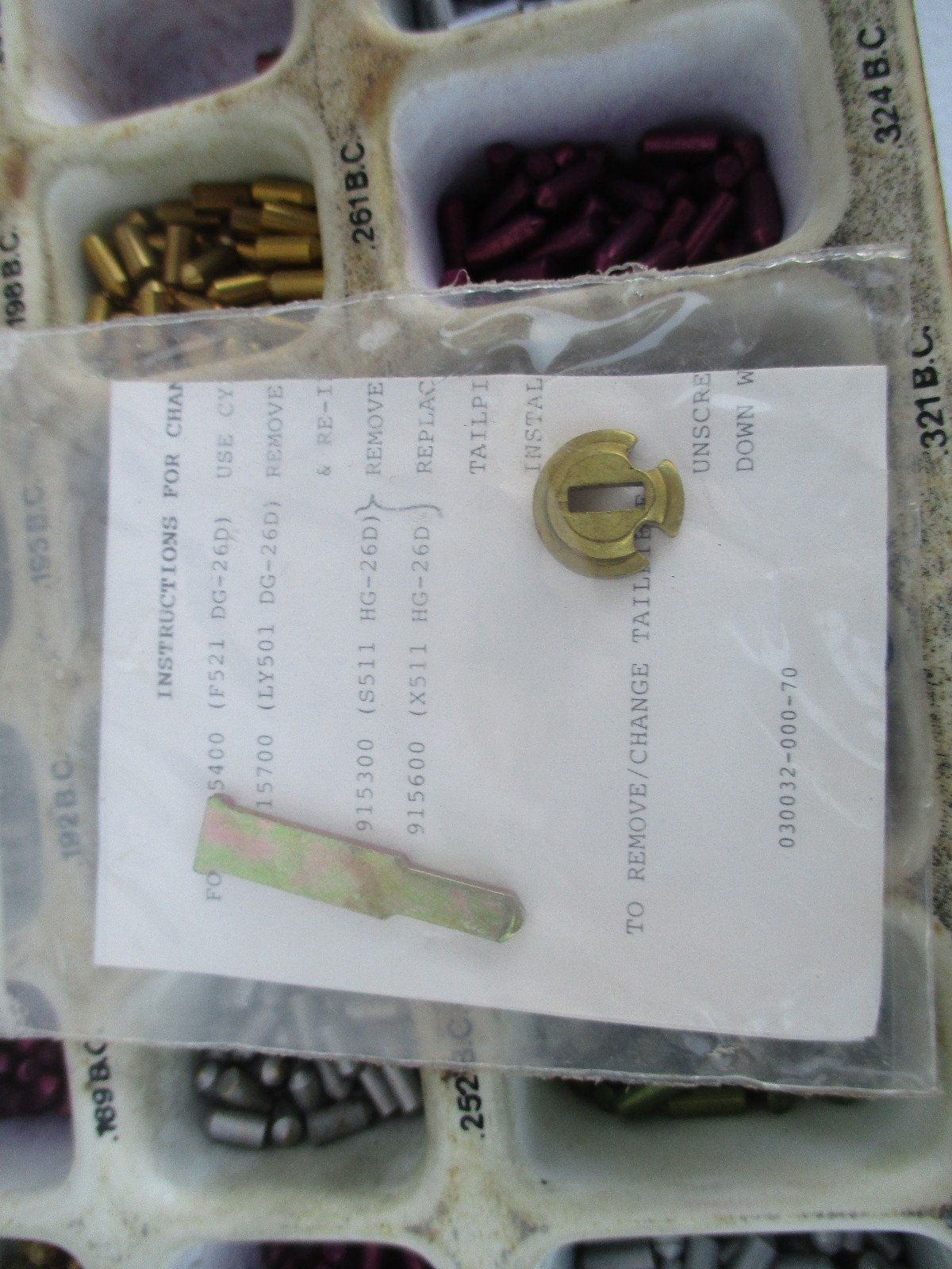 Large LAB--EPK 003 Professional Kit Lock Cylinder Pins Locksmith